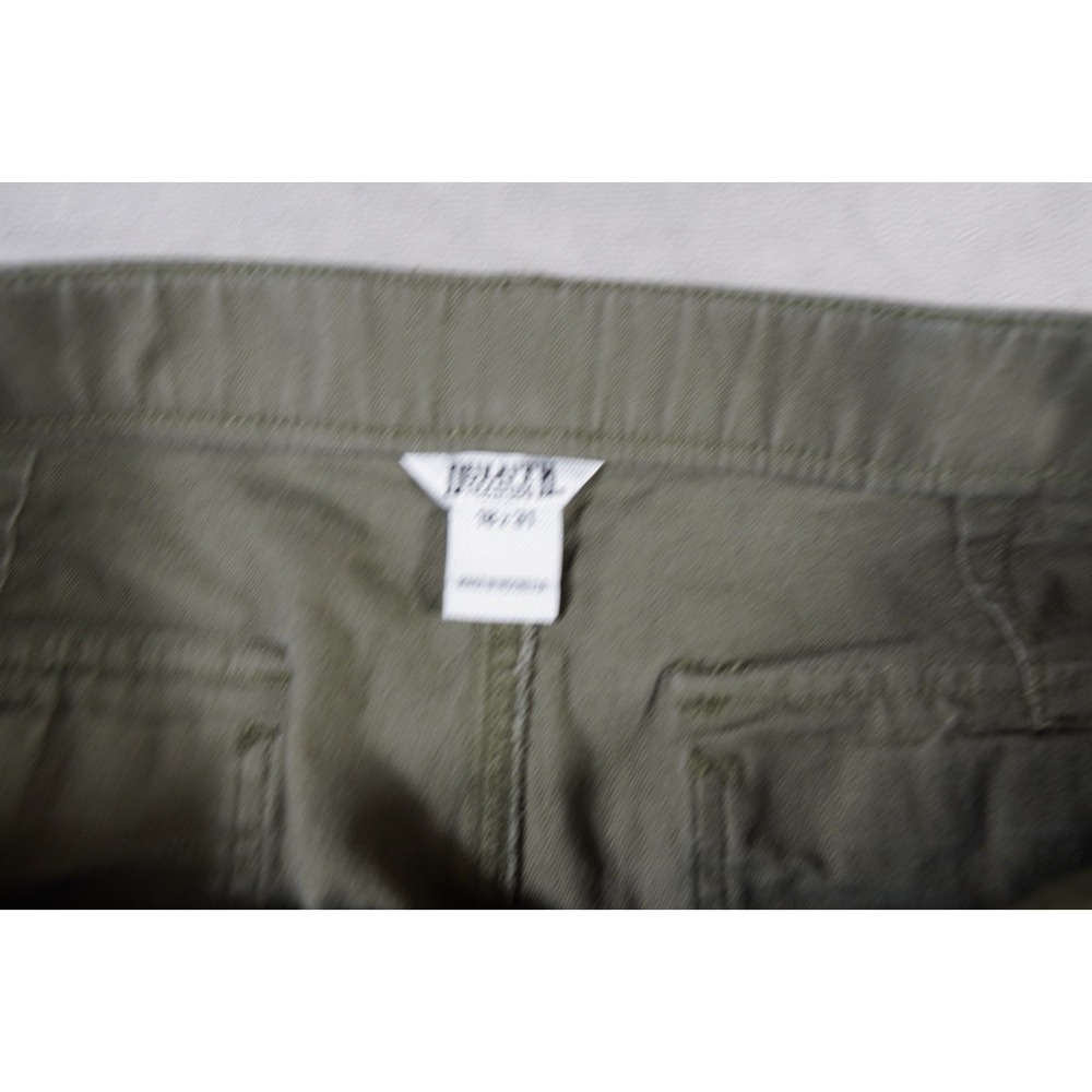 Duluth Trading Cargo Pants Womens Size 18x31 Olive Green Stretch - Picture 9 of 10